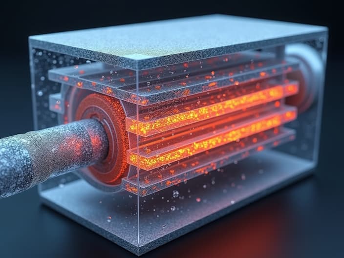 Diagram showing heat transfer between different systems