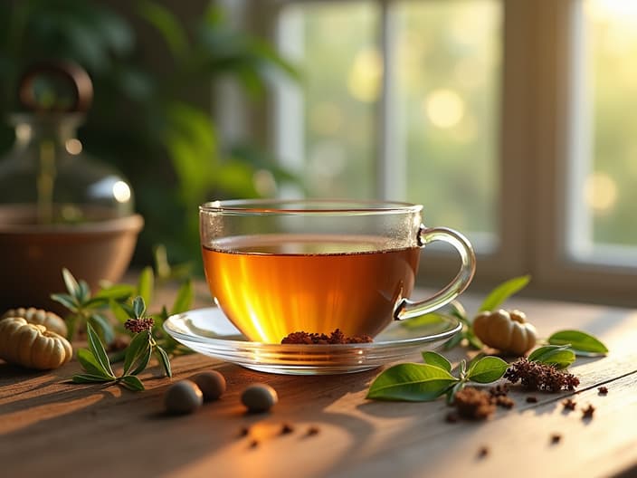 Herbal teas for seniors, including those with antioxidant, anti-inflammatory, and bone health benefits