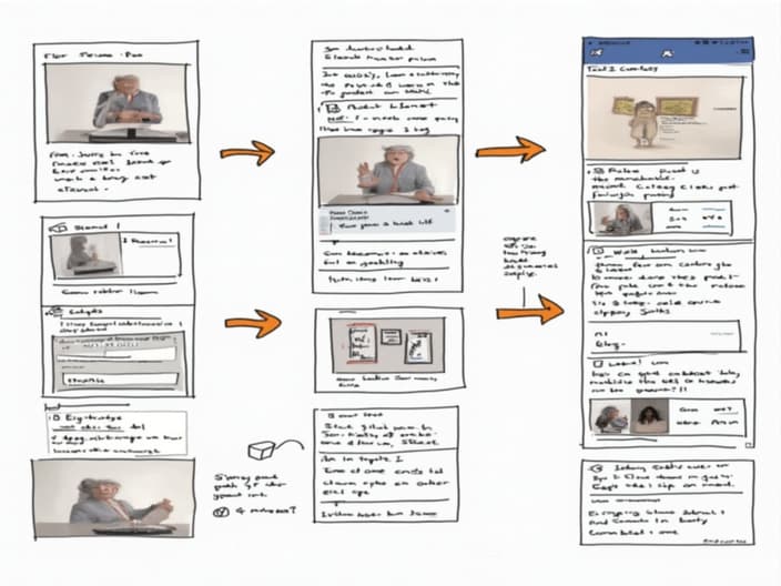 Interactive content creation process, examples of highly shareable social media posts