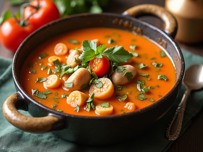 Nutrient-rich soup recipes for seniors, including vegetables, lean proteins, and whole grains