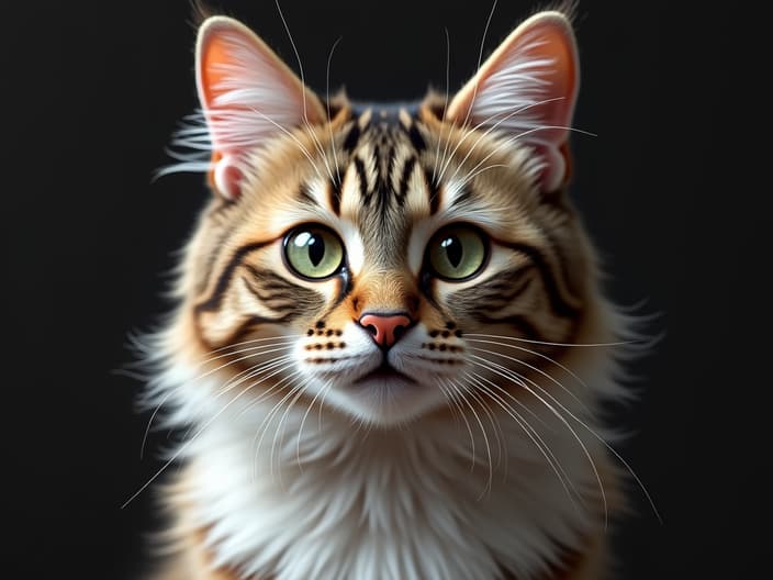 Portrait or biography of a famous cat, such as Felix or Nermal