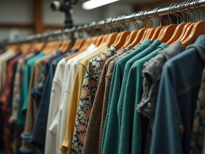 Second-hand clothing hygiene, thrifting safety, sustainable fashion