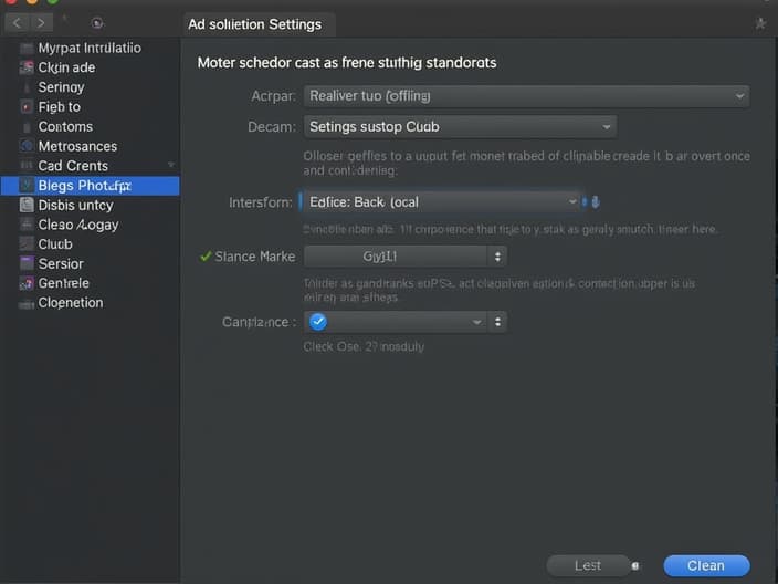 Studio photo of cloud backup settings interface with scheduling options