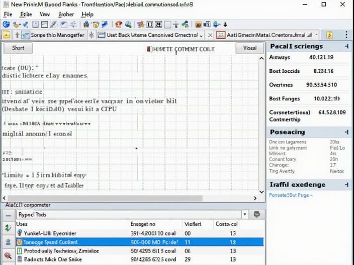 Studio shot of task manager showing high CPU usage with analysis tools